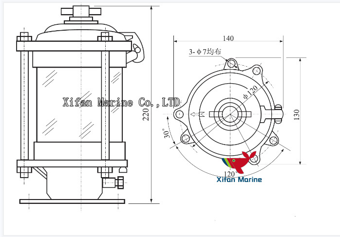 Boat Anchor Light CHX8-1