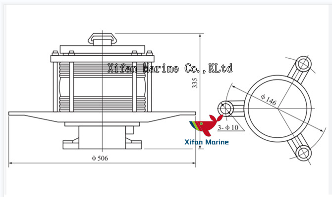 CXD7 Marine Morse Signal Light