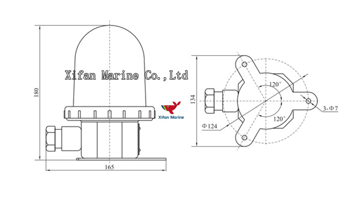 CXH11 Marine Suez Signal Light