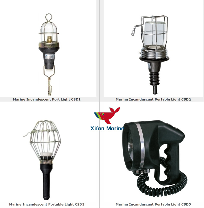 Marine Portable Light Fixture for Boats