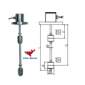 Sakelar Level Float Batang Penghubung Tipe Perendaman