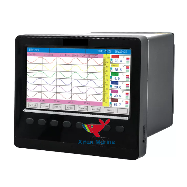 SX 6000 Color-Screen Paperless Recorder With 16-Channel