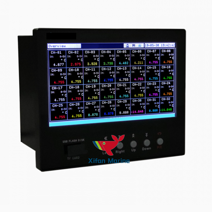 Multi-Channel Touch Screen Paperless Recorder