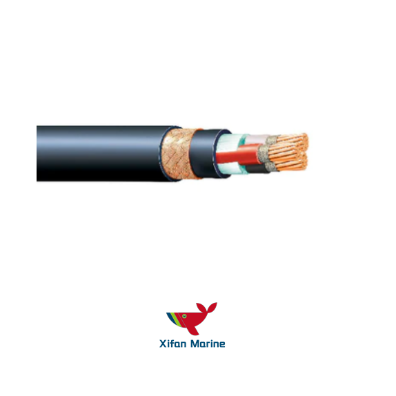 0.6/1kv XLPE Insulated PVC Sheath Material Type Power Marine Cable