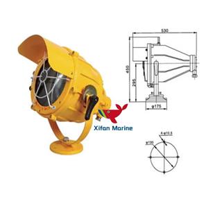 CTF1 Marine Glühlampe, explosionsgeschützt, 300 W, 500 W, E40, Aluminium