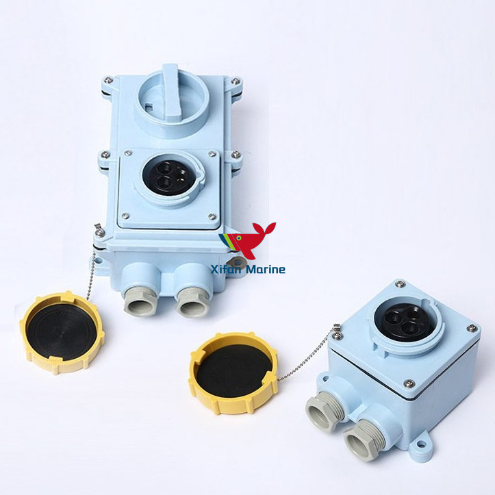 IEC Standard Watertight Marine Socket with Switch IMPA792761-792764