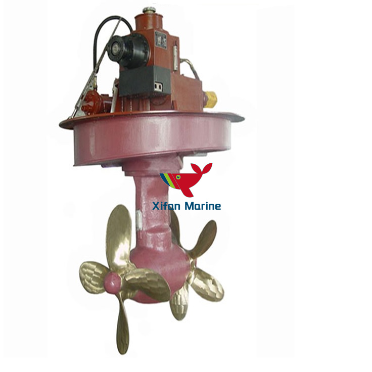 Electric Transom-mounted Azimuth Thruster for Marine