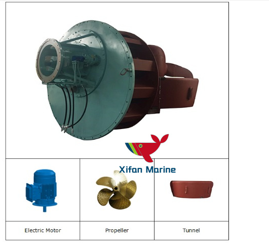 Electric Transom-mounted Azimuth Thruster for Marine