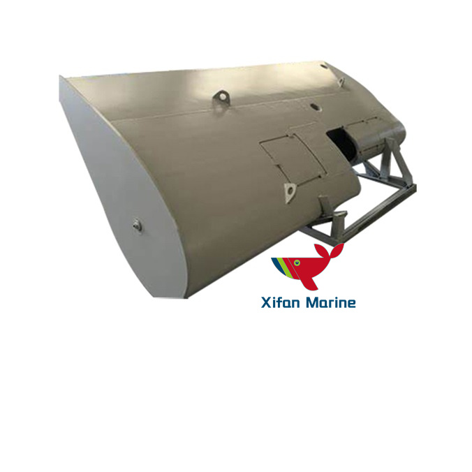 Marine Semi-spade rudder