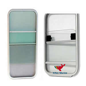 Jendela Geser Vertikal Aluminium Laut