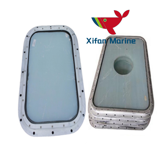 Aluminum Alloy And Steel Fixed Rectangular Window For Wheel House
