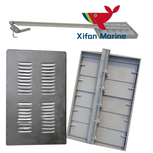 Obturador cerrable de embudo marino