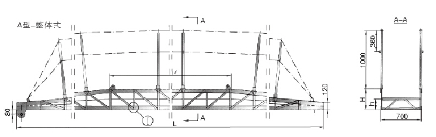 Marine Aluminum Gangway Marine Aluminum Gangway