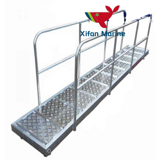 Fully-fixed Type Marine Aluminum Alloy Wharf Ladder