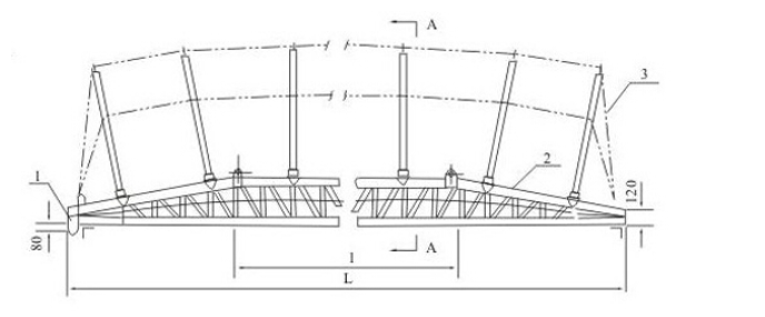 Bend Type Aluminum Ship Gangway