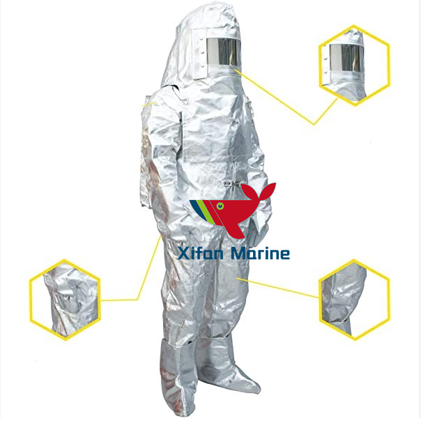 Thermal Radiation Heat Resistant Aluminized Suit
