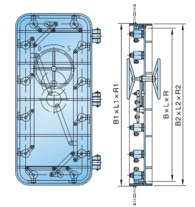 Marine Watertight Door