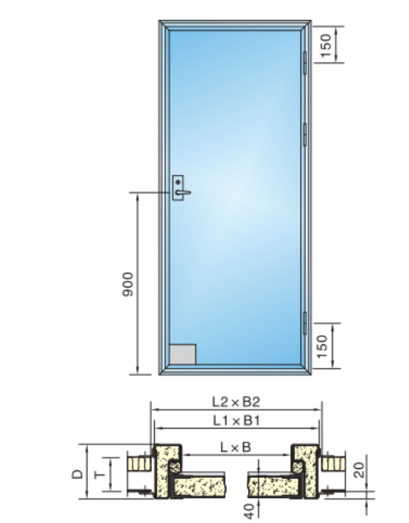 Marine Watertight Door