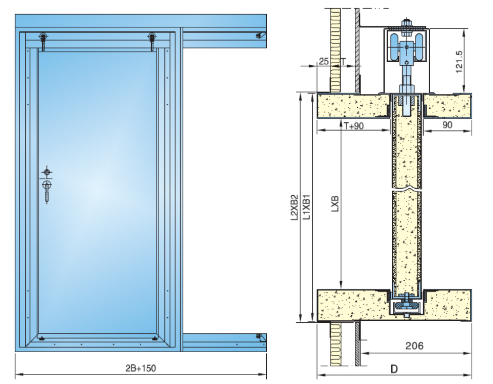 Marine Watertight Door