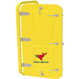 Pintu Aluminium Laut Daun Tunggal yang Kedap Cuaca