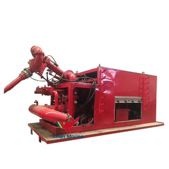 Marine Moveable Containerized Fire Fighting FiFi System For Deck