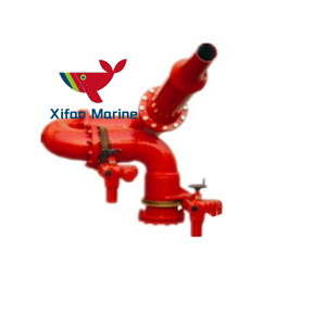 Flange Connection Stainless Steel Electric Marine Fire Monitor