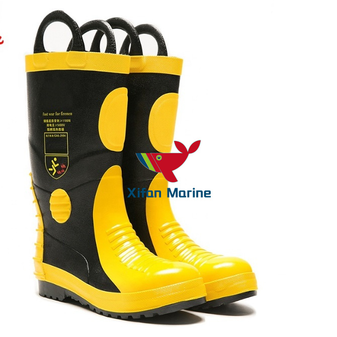Fire Resistant Firefighting Safety Boots Shoes