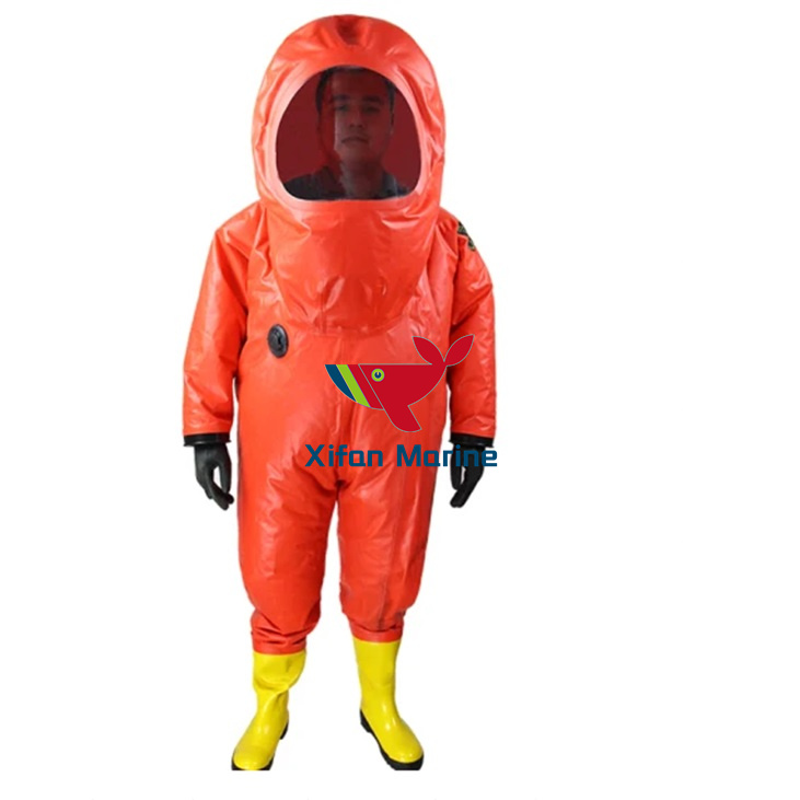 Unisex Free Size Chemical Protective Suit