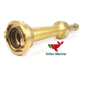 Brass KR Type Jet Spray Fire Hose Nozzle