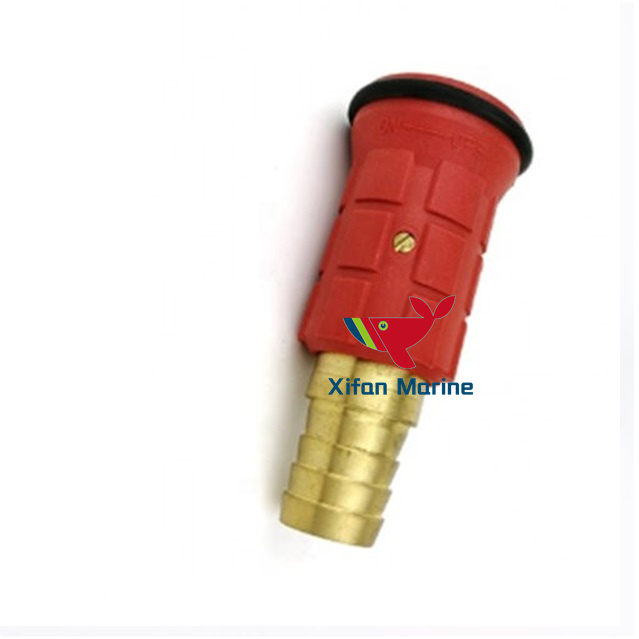 Red Plastic Fire Hose Reel Nozzle