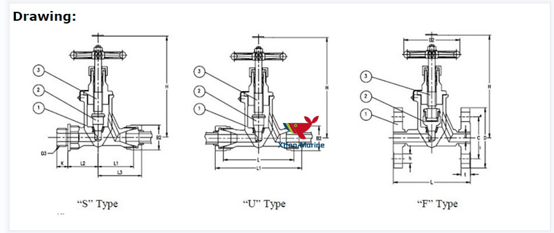 Forged Marine Steel Globe Valve