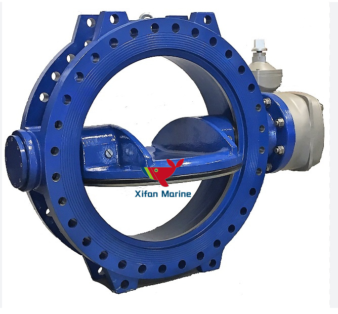 Marine Double eccentric butterfly valve