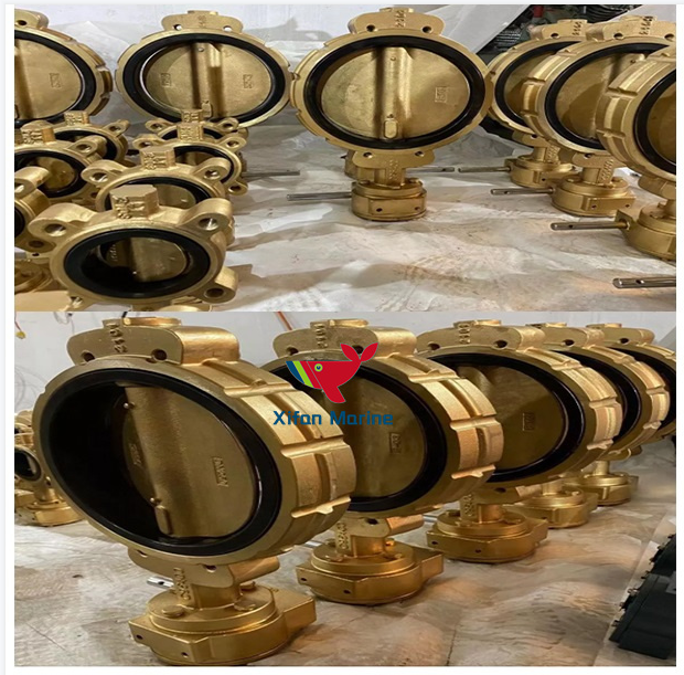 Marine Bronze Butterfly Valve