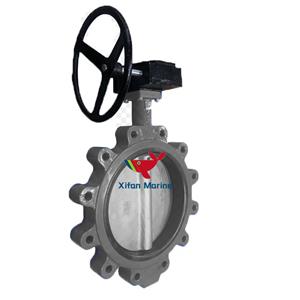 Katup Kupu-Kupu Worm Gear