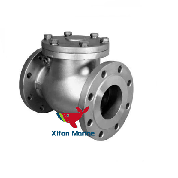 Swing Check Valve For FRP Pound Power Station