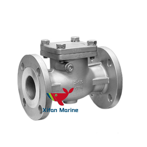 Swing Check Valve For FRP Pound Power Station