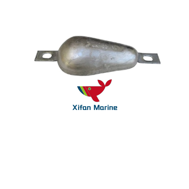 Marine Aluminium pear anode 0.9kg