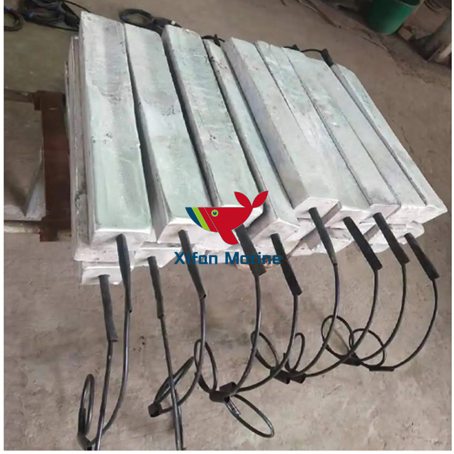 Marine High Potential Extruded Magnesium Alloy Sacrificial Anode