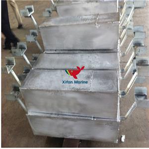 Zinc Anodes for Seawater Cooling Water System