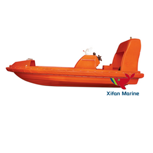 SOLAS FRP Fast Rescue Boat Untuk 6 Orang Dengan Quick Release Hook