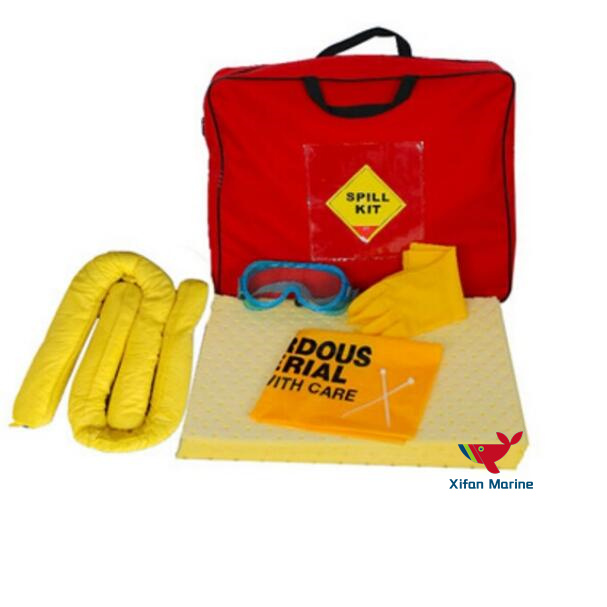 Kit Tumpahan Portabel Ekonomi Kimia Dengan Warna Kuning