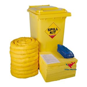 Kit Respons Tumpahan Hazchem 240L Dengan Roda