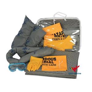 Kit Pengendalian Tumpahan Portabel Ekonomi Universal Abu-abu