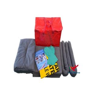 Kit Tumpahan Portabel Universal Abu-abu 80L