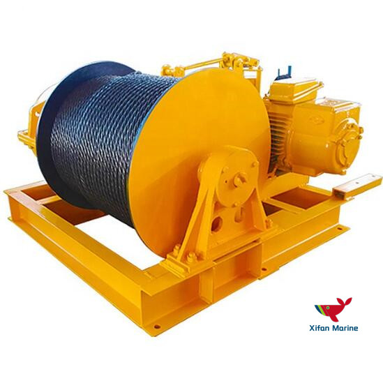 Indonesia Customer Visits Xifan Factory to Inspect Electric Winches