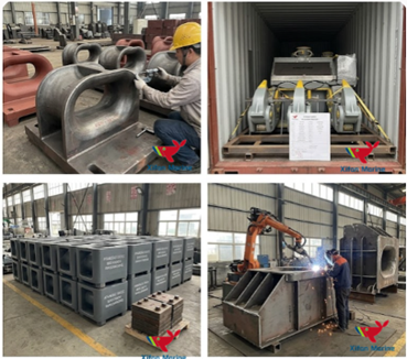 Latest Delivery of Marine Chocks Mooring Equipment