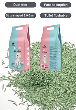 Tofu cat litter natural