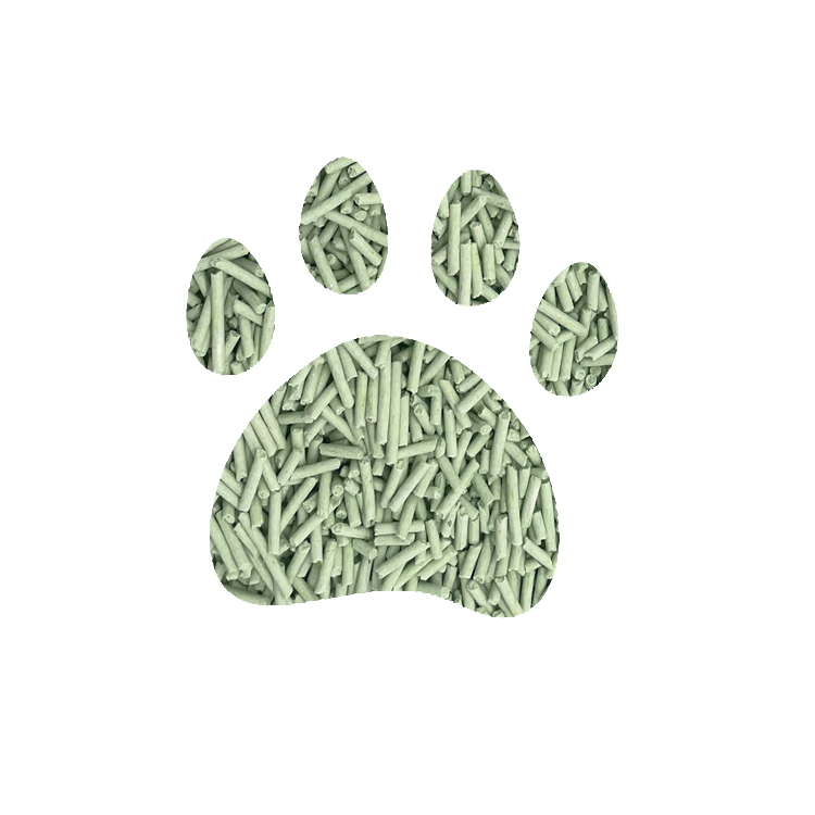 Arena para gatos de soja y tofu natural Kitty Sand