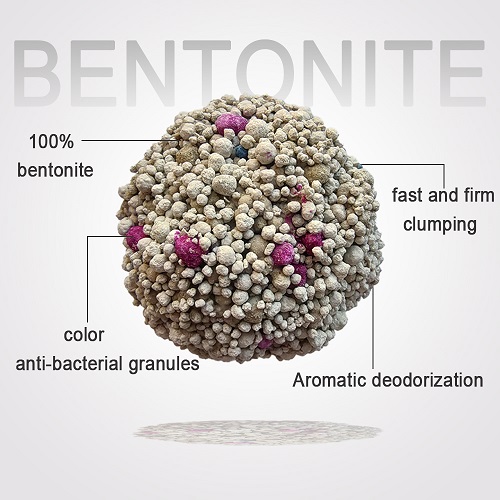 Bentonite cat sand dust test and clumping speed and strength test video