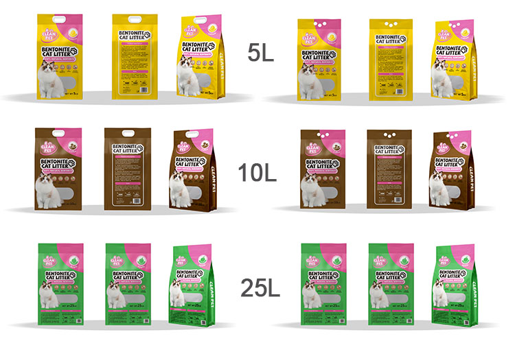 Bentonite Cat Litter Sand